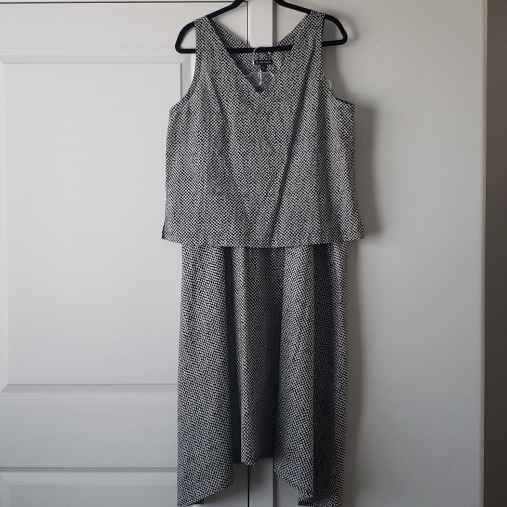 Eileen Fisher Organic Cotton Blouse & Skirt